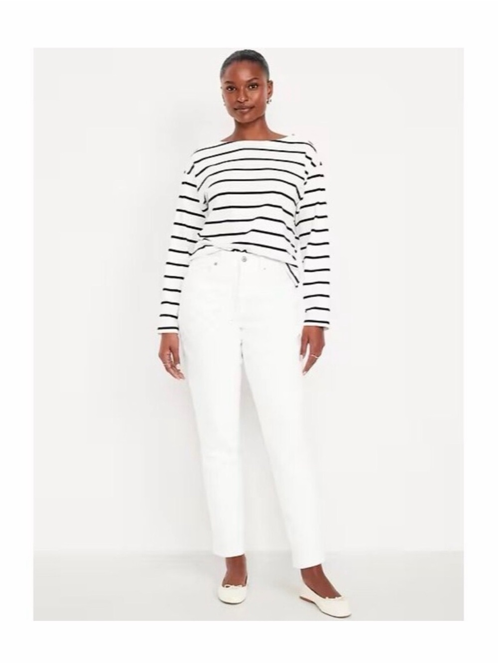 Old Navy Curvy High-Waisted OG Straight Ankle Jeans
